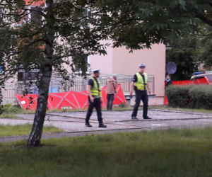 Dwoje dzieci wypadło z okna wieżowca