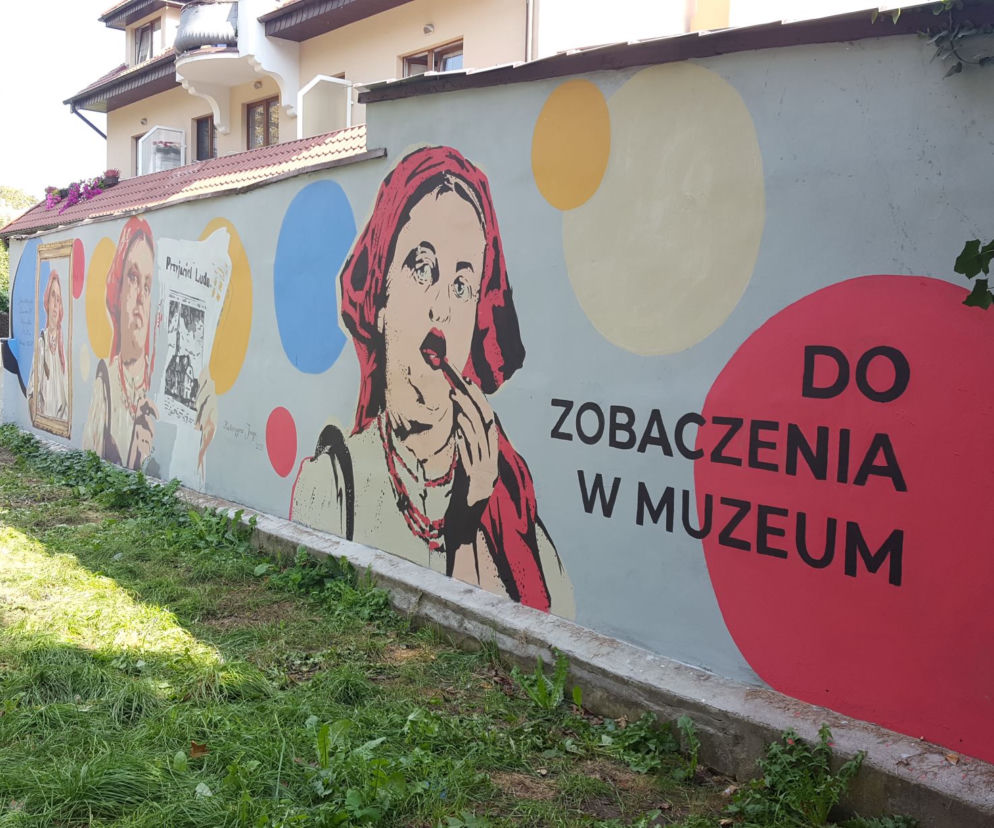 Leszno ma kolejny mural. Powstał na murze naprzeciwko I LO