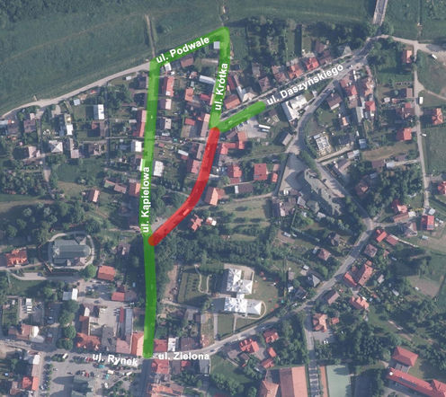 Zmiana organizacji ruchu w związku ze znalezionym niewybuchem w Tuchowie