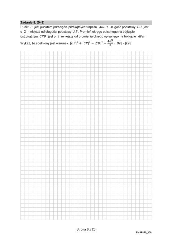 Matura 2022: matematyka. Arkusze odpowiedzi, pytania CKE. Poziom rozszerzony