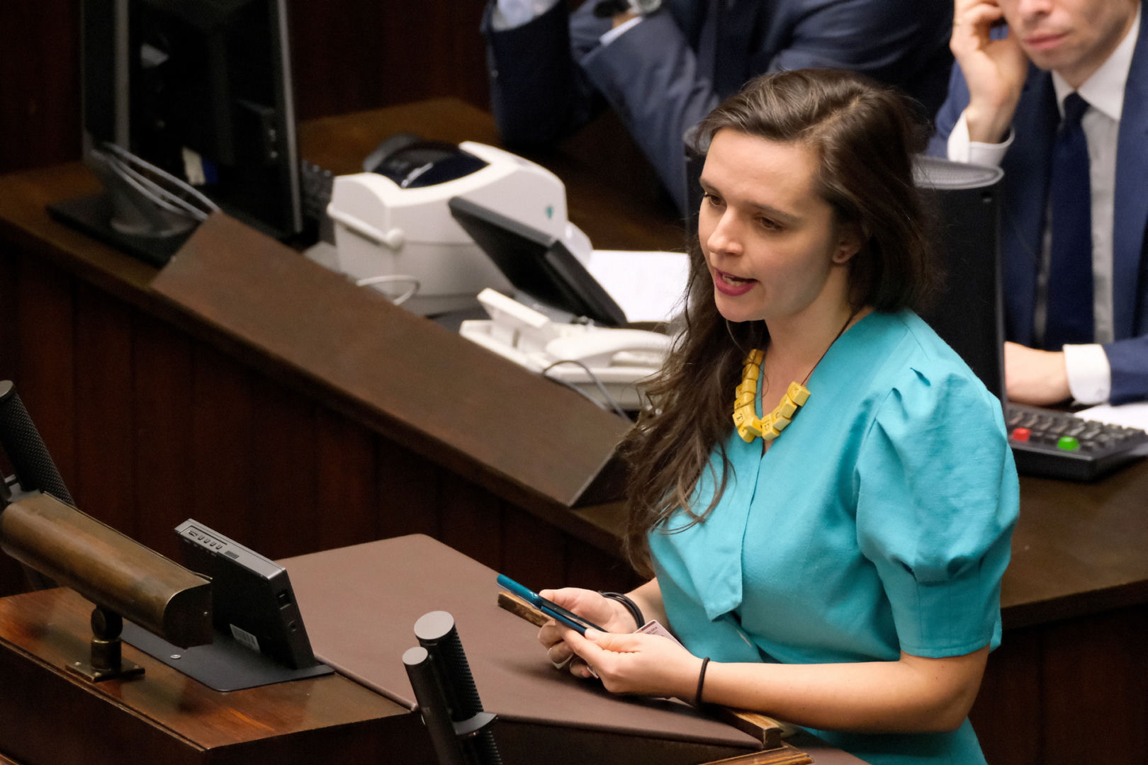 Klaudia Jachira uderza w 800 plus i IPN. Padły też słowa o UE i antysemityzmie