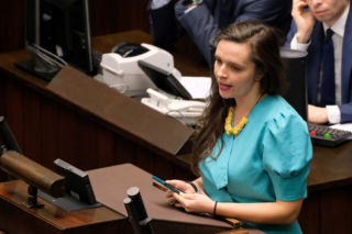 Klaudia Jachira uderza w 800 plus i IPN. Padły też słowa o UE i antysemityzmie