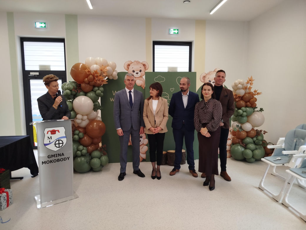Otwarcie Żłobka w Mokobodach i pasowanie na żłobkowicza
