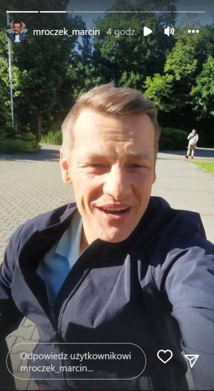 M jak miłość. Marcin Mroczek (Piotrek) na planie nowego sezonu