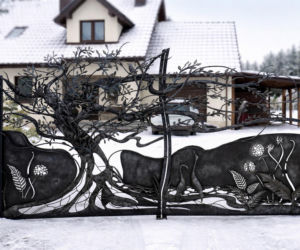 Bramy kute na pokolenia. To prawdziwe dzieła sztuki! 