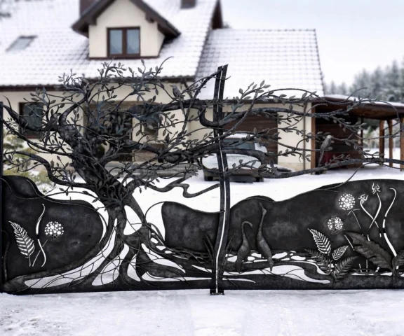 Bramy kute: kiedy sztuka spotyka się z precyzją. Nie kupisz ich w sieciówce