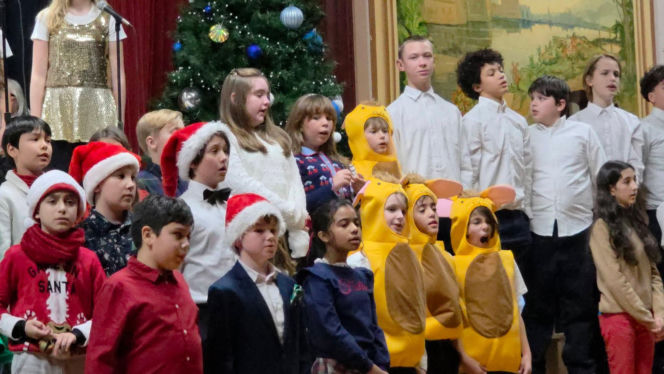 Świąteczne show w Akademii Katolickiej św. Stanisława Kostki