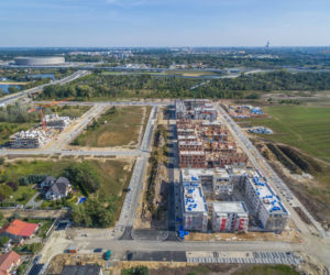 Nowe Żerniki z lotu ptaka