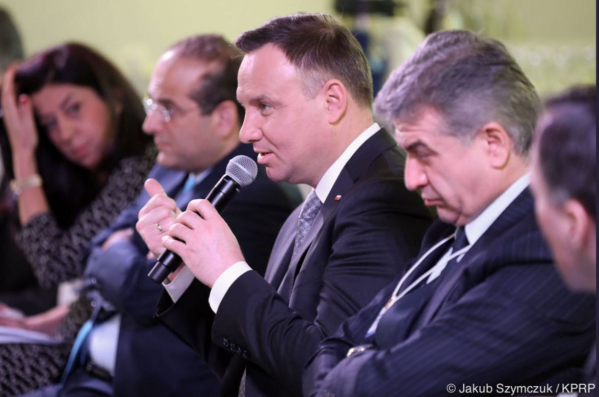 PREZYDENT DUDA W DAVOS