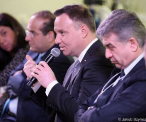 PREZYDENT DUDA W DAVOS