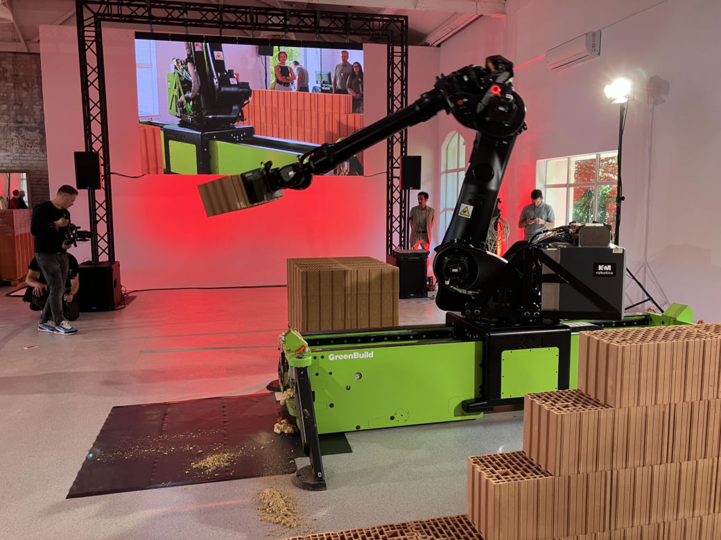 Robot do murowania Wienerberger