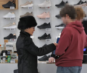 Joanna Racewicz na zakupach