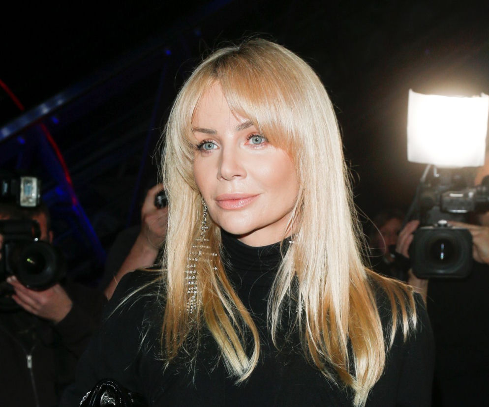 Agnieszka Woźniak-Starak na premierze filmu Ukryta gra