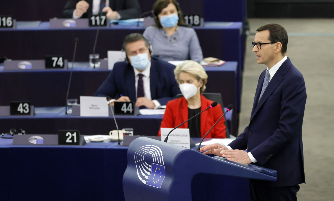 Mateusz Morawiecki w PE
