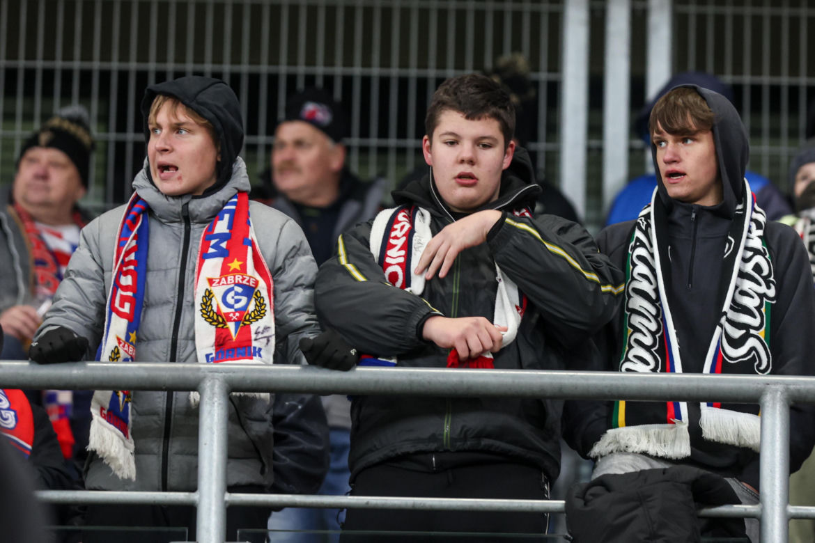 Górnik Zabrze - Wisła Płock, zdjęcia kibiców z meczu PKO BP Ekstraklasy