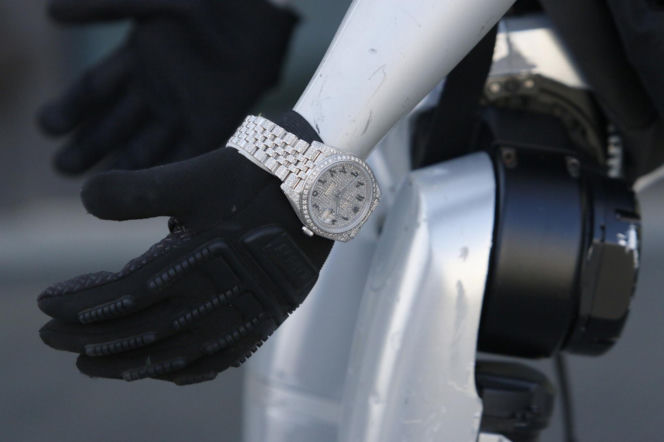 Spotkanie ministra finansów z robotem