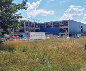 Budowa sklepu IKEA w Szczecinie - lipiec 2020
