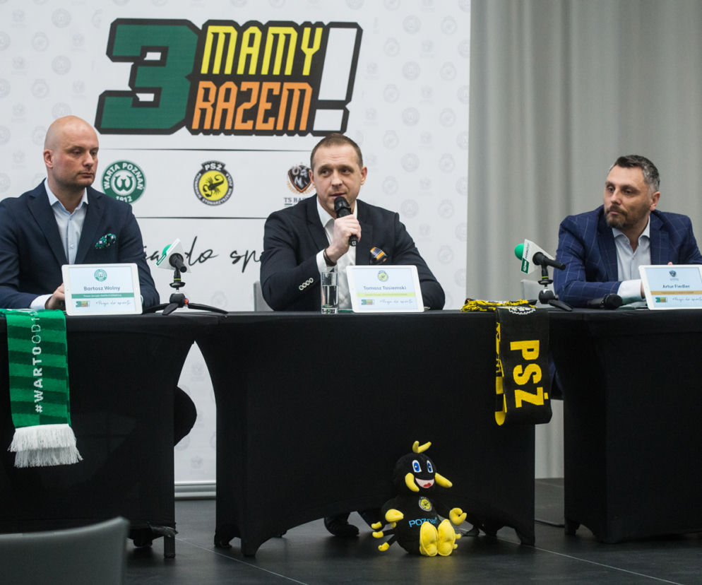 Trzy poznańskie kluby łączą siły! Takiego projektu jeszcze nie było