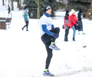 Wystrzał startera zamiast szampana. Tłumy powitały Nowy Rok na XX Śląskim Maratonie Noworocznym Cyborg