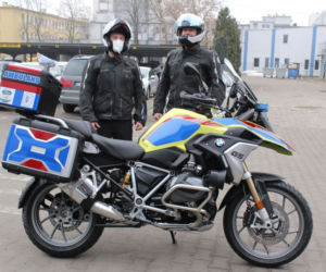 Toruń wreszcie ma motoambulans. Tak prezentuje się pojazd