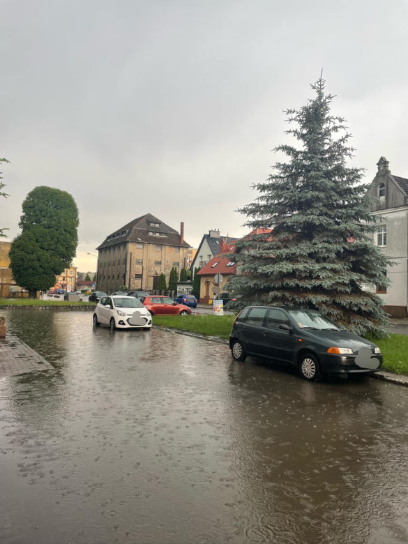 Podtopienie w Choszcznie 