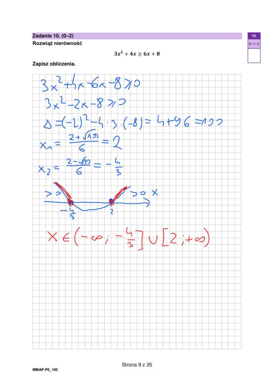 Matura 2026: matematyka. Odpowiedzi z matematyki 5.05.2026