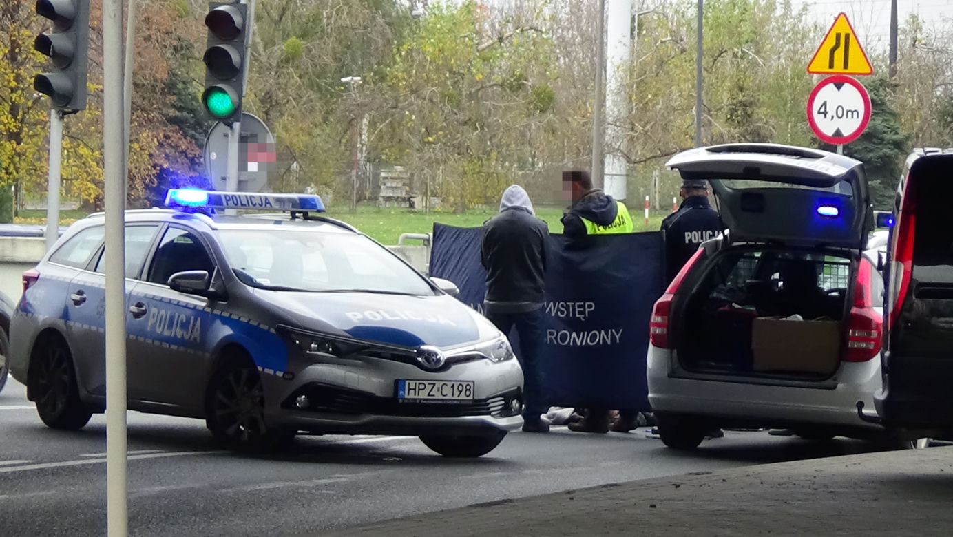 Śmiertelny upadek z wiaduktu