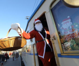 Mikołajki w tramwaju