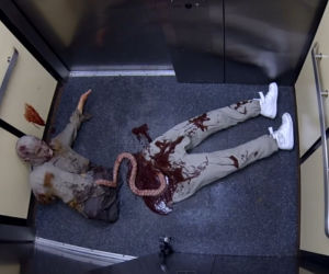 Wardęga Zombie Apocalypse Halloween Prank
