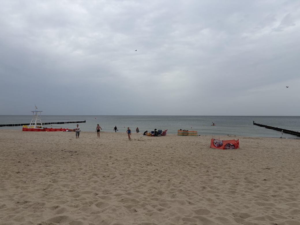 Mielno na koniec wakacji