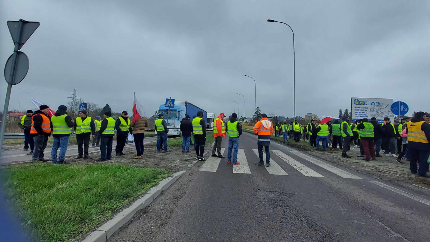 Ogólnopolski protest rolników 20 marca w Zamościu