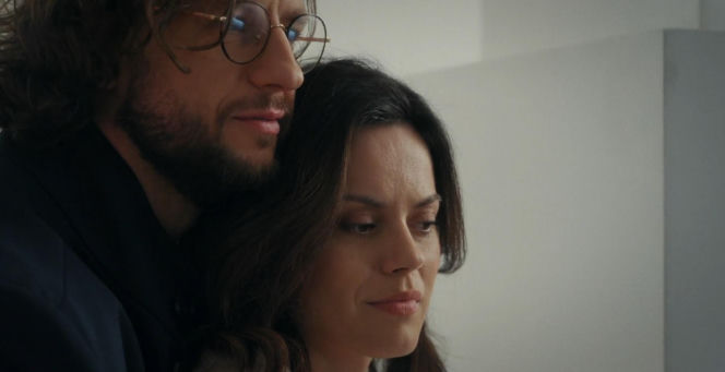 M jak miłość odc. 1924. Kasia (Paulina Lasota), Mariusz (Mateusz Mosiewicz)