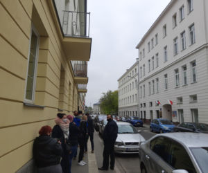 kolejka na pl. bankowym