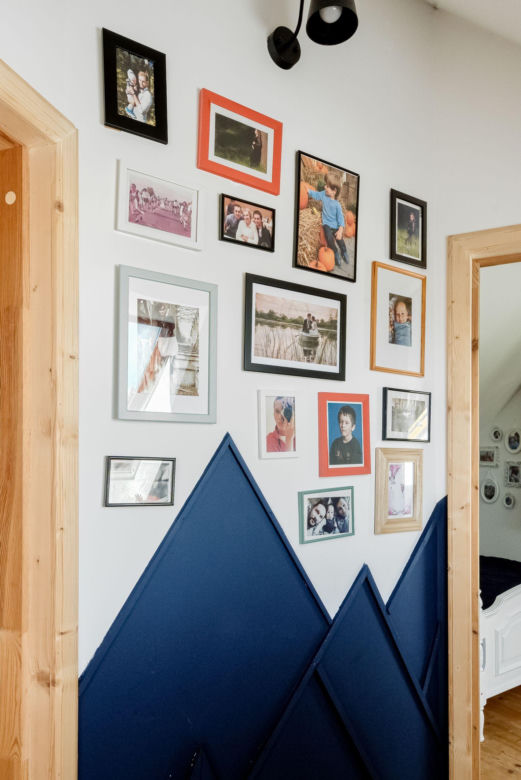 Domek Dominiki i Darka na Podhalu – galeria w korytarzu