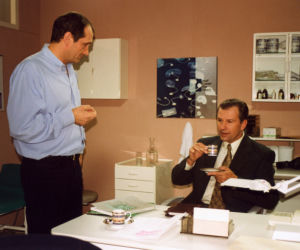 Klan. Paweł Lubicz (Tomasz Stockinger), Andrzej Marczyński (Wojciech Wysocki)