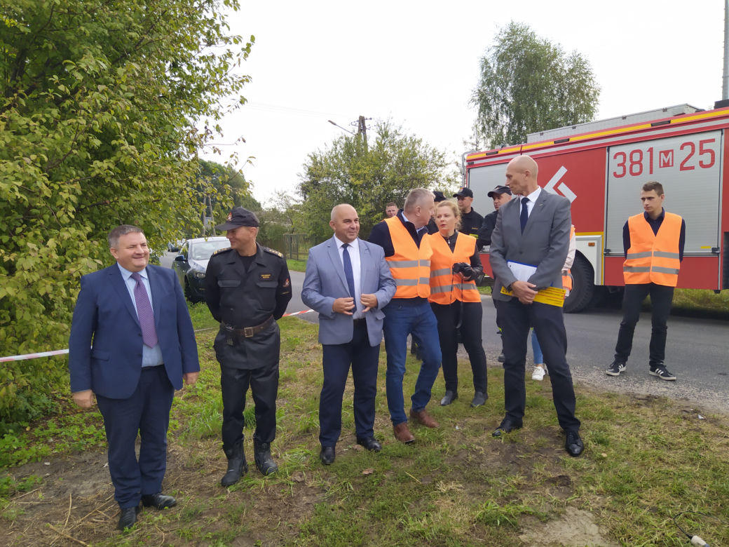 ZOBACZ ZDJĘCIA z akcji "Bezpieczny przejazd" w Koszewnicy, w gminie Kotuń - 15.09.2022