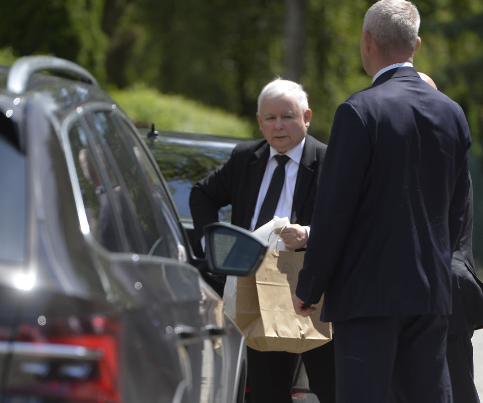 Wybory 2020 Jarosław Kaczyński zagłosował z sobowtórem