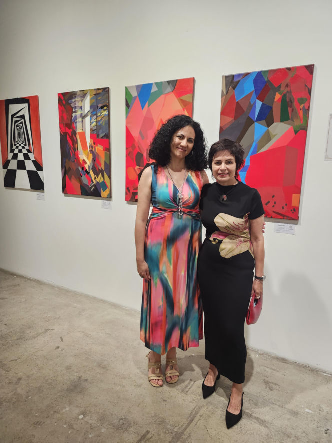 Dorota Wujewska-Bartoszewicz pokazała swoje prace na wystawie we Fridman Gallery w NYC