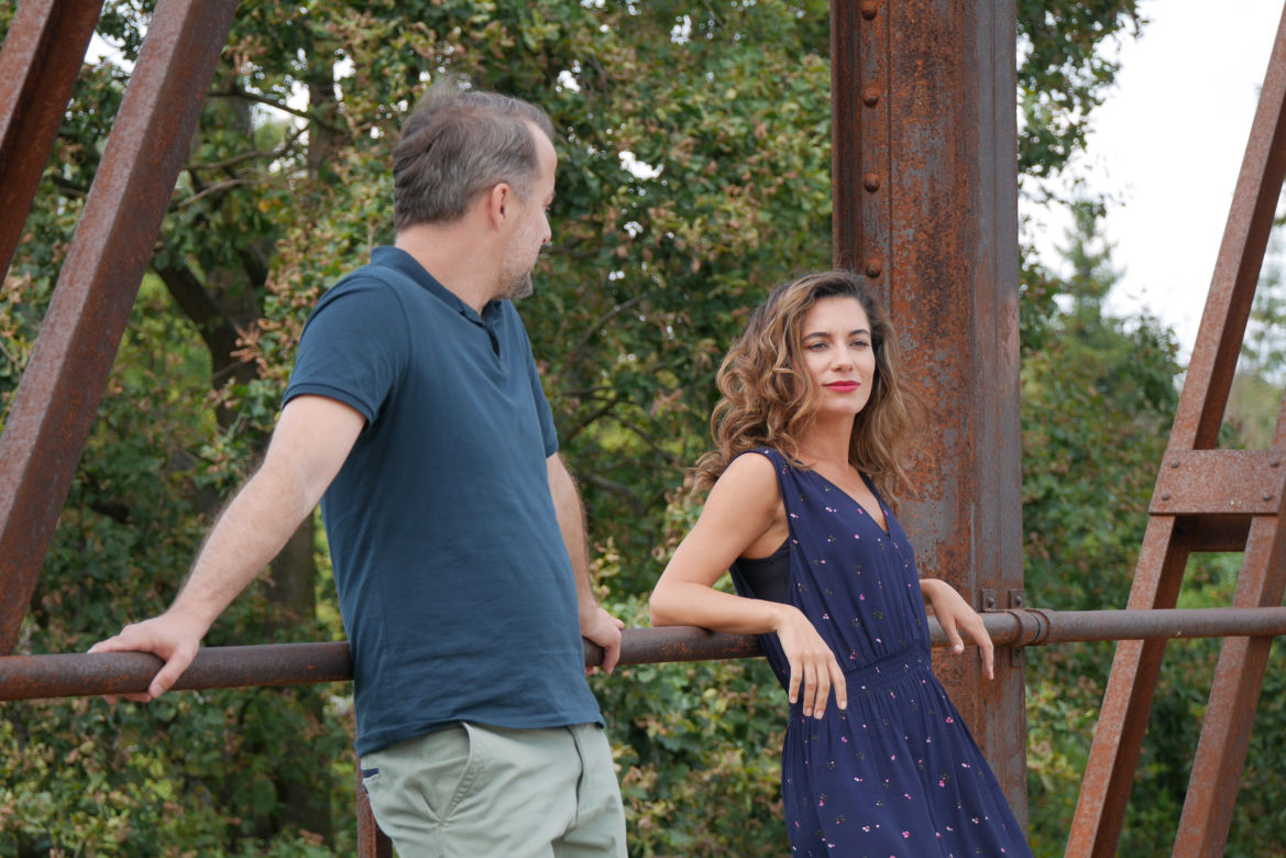 Pierwsza miłość. Bartek (Rafał Kwietniewski), Paulina (Julia Pogrebińska)