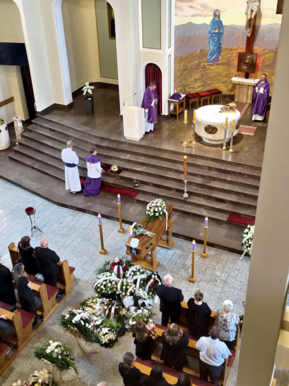 Pogrzeb tragicznie zmarłej ciężarnej Patrycji