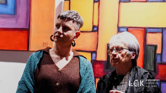 Wystawa w ŁOK "Okna na światy" Dariusza Skiermunta