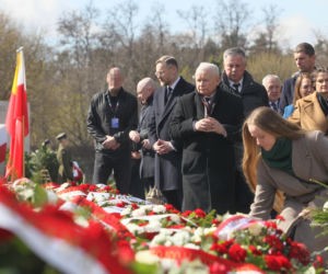 Kaczyński uczcił pamięć ofiar katastrofy smoleńskiej