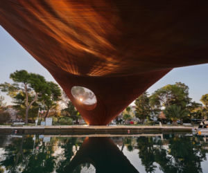 Stalowy most nad Fošą w Trogirze, Chorwacja