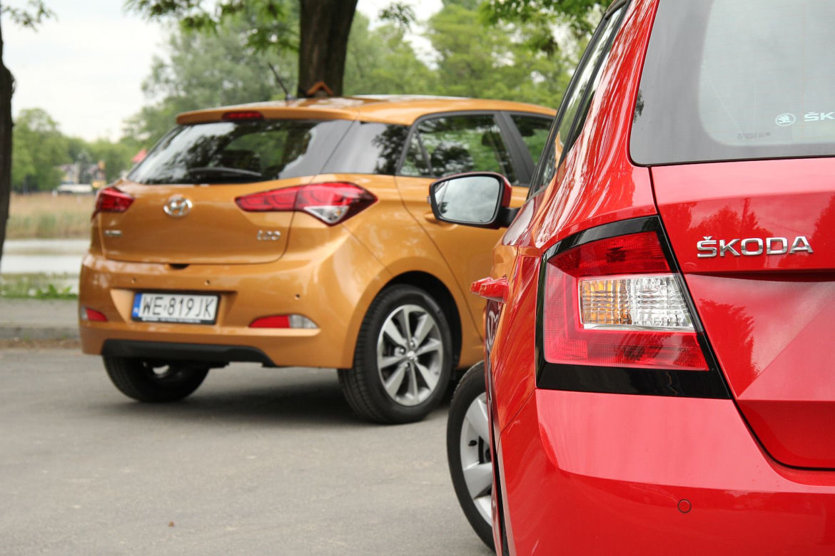 Hyundai i20 vs. Skoda Fabia