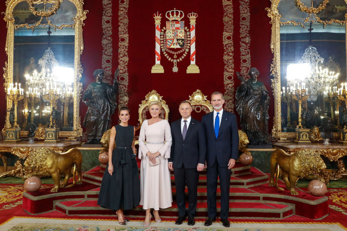 Agata Duda przyćmiła królową