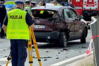 Motocyklista nie żyje! Wstrząsający wypadek pod Warszawą. Jest szokujące nagranie z kamery