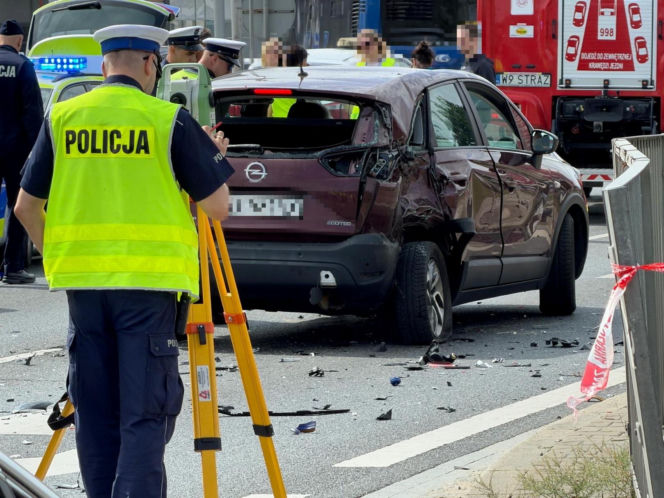 Motocyklista nie żyje! Wstrząsający wypadek pod Warszawą. Jest szokujące nagranie z kamery