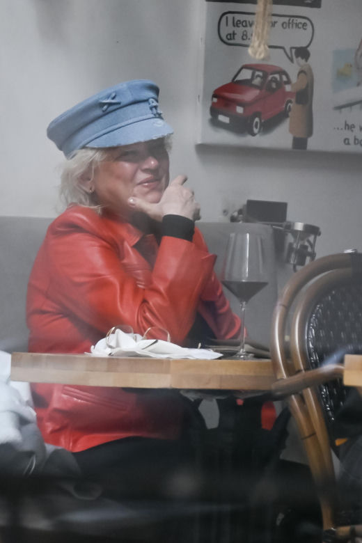 Katarzyna Figura przytula Maćka Musiałowskiego