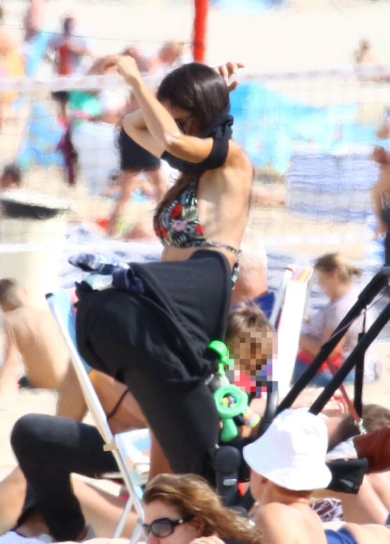 Marta zachwyca na sopockiej plaży