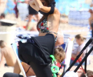 Marta zachwyca na sopockiej plaży